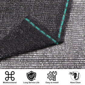 Amagenix roll showing eyelets along edge for quick shade setups