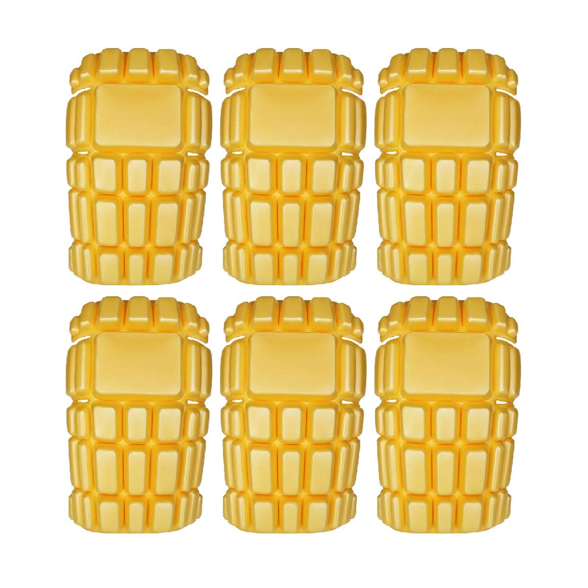 AMANEEST knee pad insert shown in double knee pockets for rugged cargo pants protection