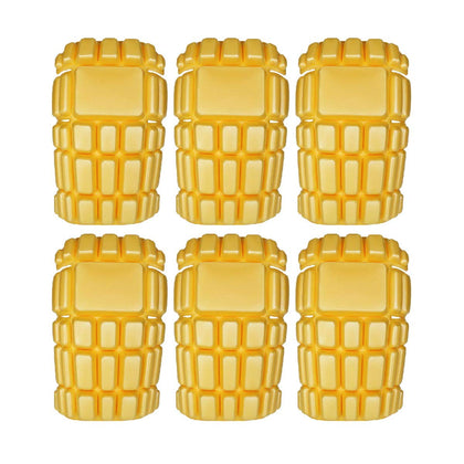 AMANEEST knee pad insert shown in double knee pockets for rugged cargo pants protection