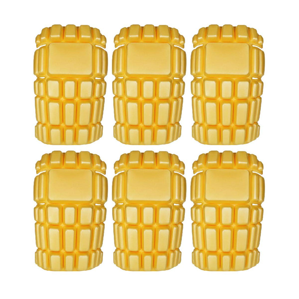 AMANEEST knee pad insert shown in double knee pockets for rugged cargo pants protection