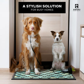 AMARU DOOR MATS easy to clean by shake vacuum or rinse