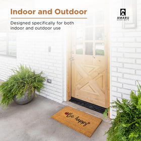 AMARU DOOR MATS welcome entryway design adds warmth to your doorway