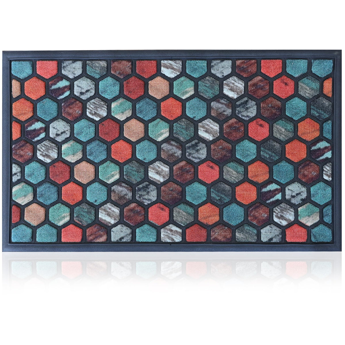 AMARU DOOR MATS Hive front view mostrando durabilidad y estilo para entradas