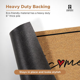 AMARU durable backing for high-traffic entrances and porches