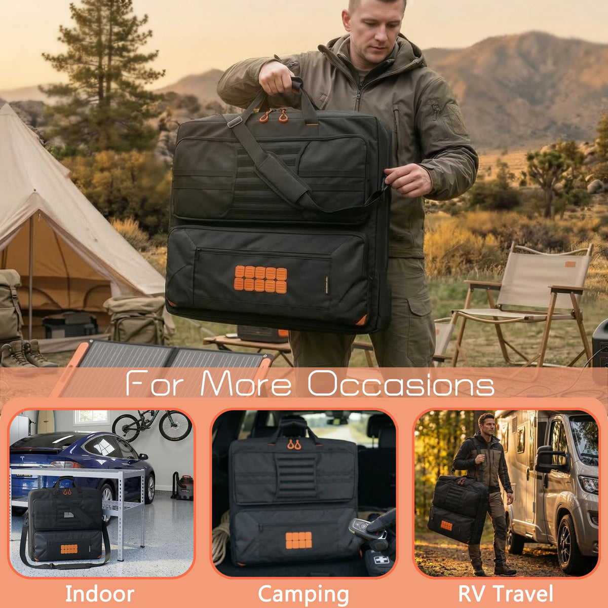 Amazing Fair modular MOLLE system enables customizable outdoor gear hub