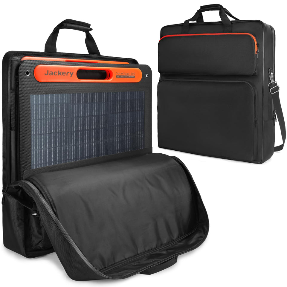 Amazing Fair solar panel storage bag with two-panel secure design for safe transport