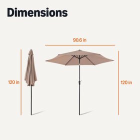 Base stand sold separately for secure outdoor setup.