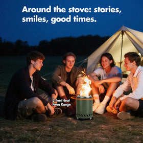 AmazStove travel bag included for simple packing and carry