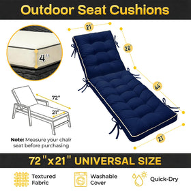 AMCATON shredded memory foam cushions reduce pressure on hips during sunbathing