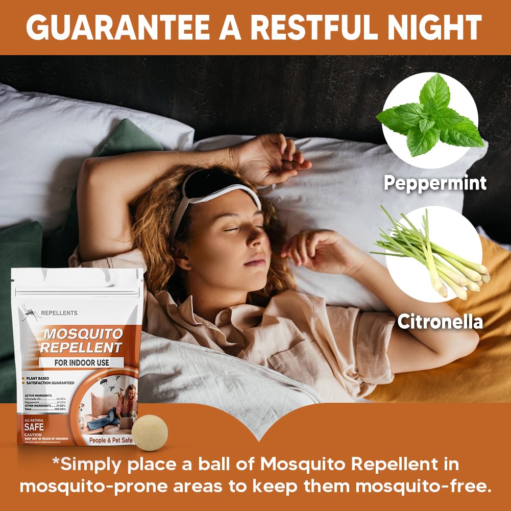 AMDEIUR mosquito repellent ball for garage area creates a more comfortable workspace.