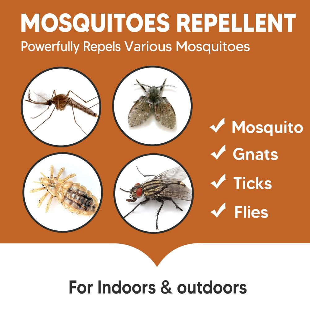 AMDEIUR mosquito repellent ball for garden coverage keeps mosquitoes at bay during sunny evenings.