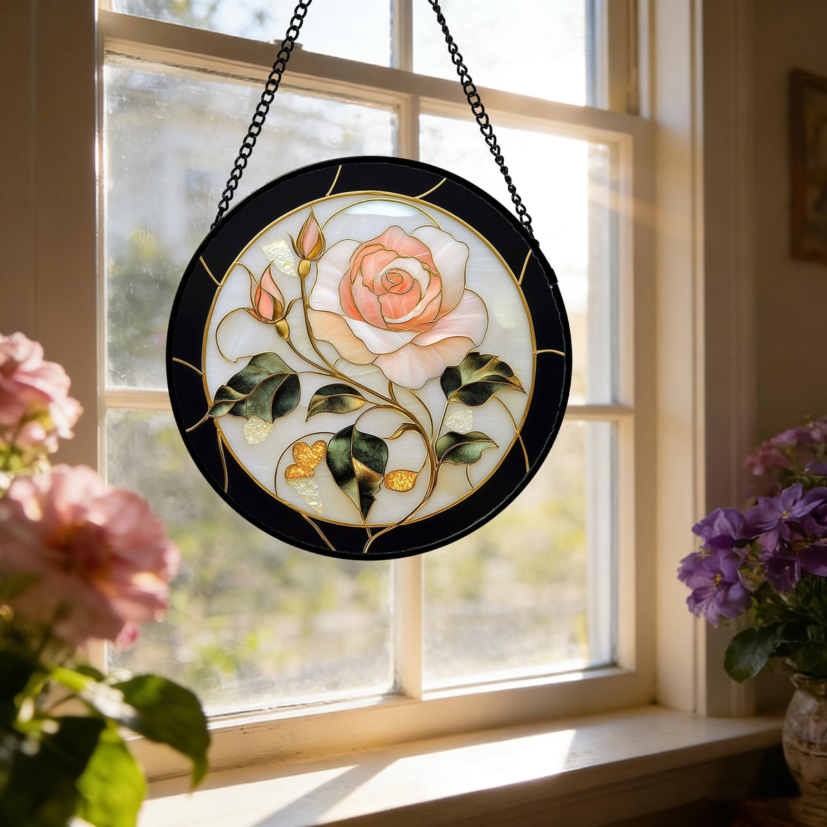 AMDERVEN artistic gift sun catcher ideal for art lovers and special occasions