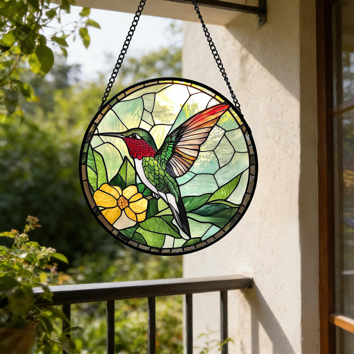 AMDERVEN vibrant color spectrum adds cheerful ambiance to living spaces and windows.