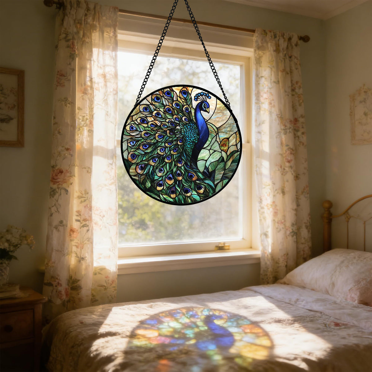 AMDERVEN Durable glass and sturdy fixtures ensure lasting display.
