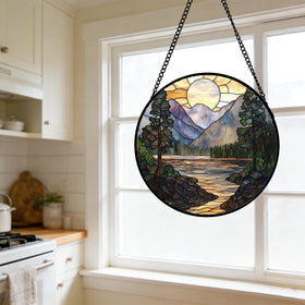 AMDERVEN quick-hang design makes window display effortless.
