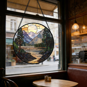 AMDERVEN easy-install sun catcher quickly enhances mood and style.