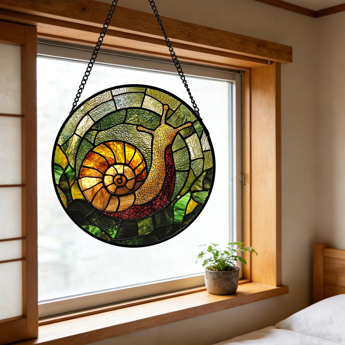 AMDERVEN easy-install sun catcher for quick decorative setup.