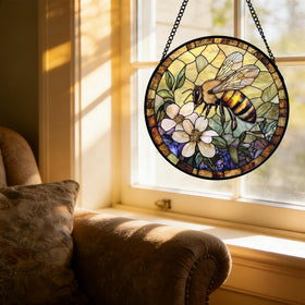 AMDERVEN easy install window suncatcher for quick decoration