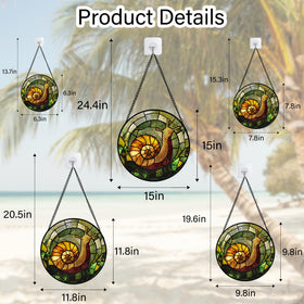 AMDERVEN gift-ready sun catcher offers artful ambiance for celebrations.