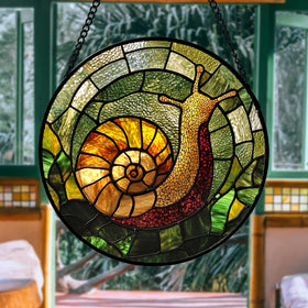 AMDERVEN stained glass design with intricate patterns enhances windows as a decorative centerpiece.