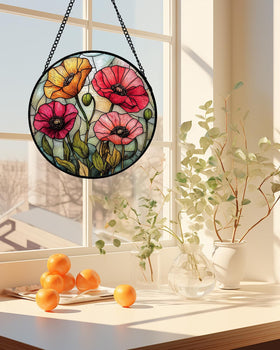 AMDERVEN gift worthy suncatcher offers a unique artistic present for art lovers