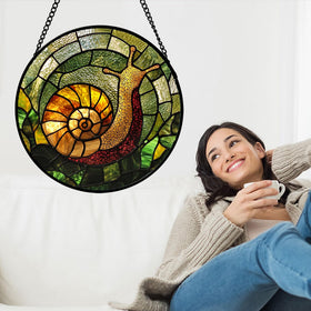 AMDERVEN sun catcher rainbow diffusion brightens any room with natural light.