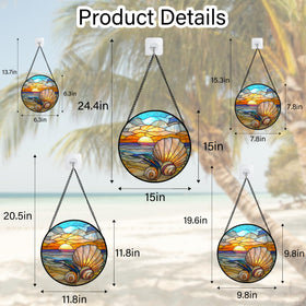 AMDERVEN unique art gift sun catcher ideal for holidays and celebrations.