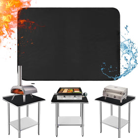 Amerbro fireproof grill mat 24x36 protecting outdoor prep table from heat
