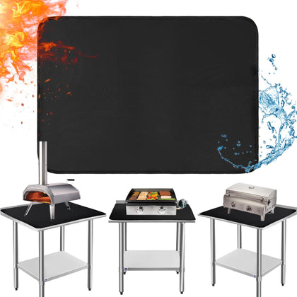 Amerbro grill mat fireproof 24x36in protecting prep table during outdoor cooking