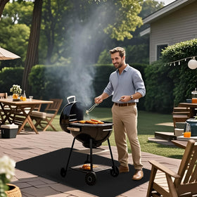 Amerbro grill mats deliver large-30x48 coverage for patio protection