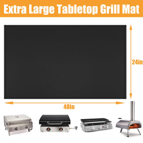 Amerbro 1mm thick grill mat offers flexible, durable protection.