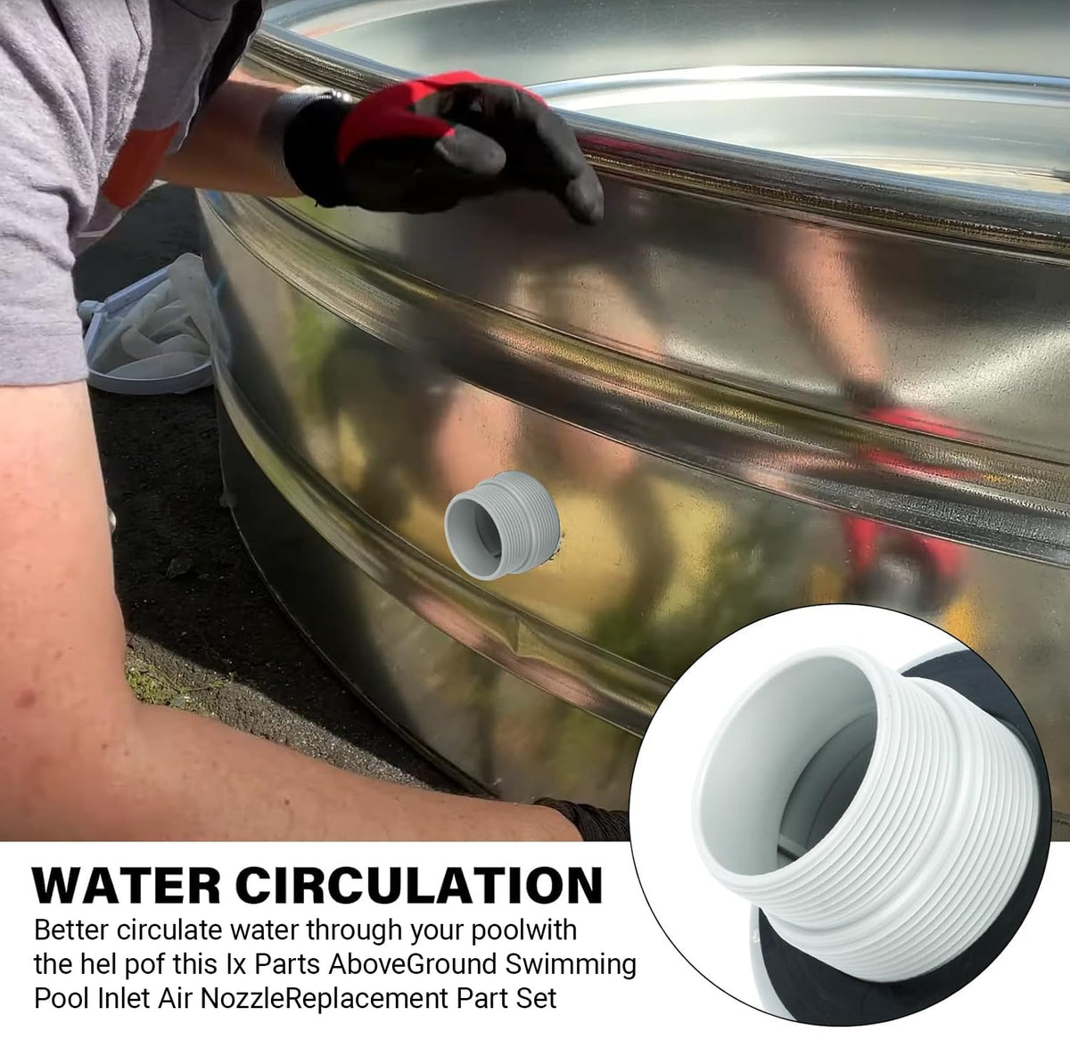 Ameri threaded connector nut washer provides leak-free assembly