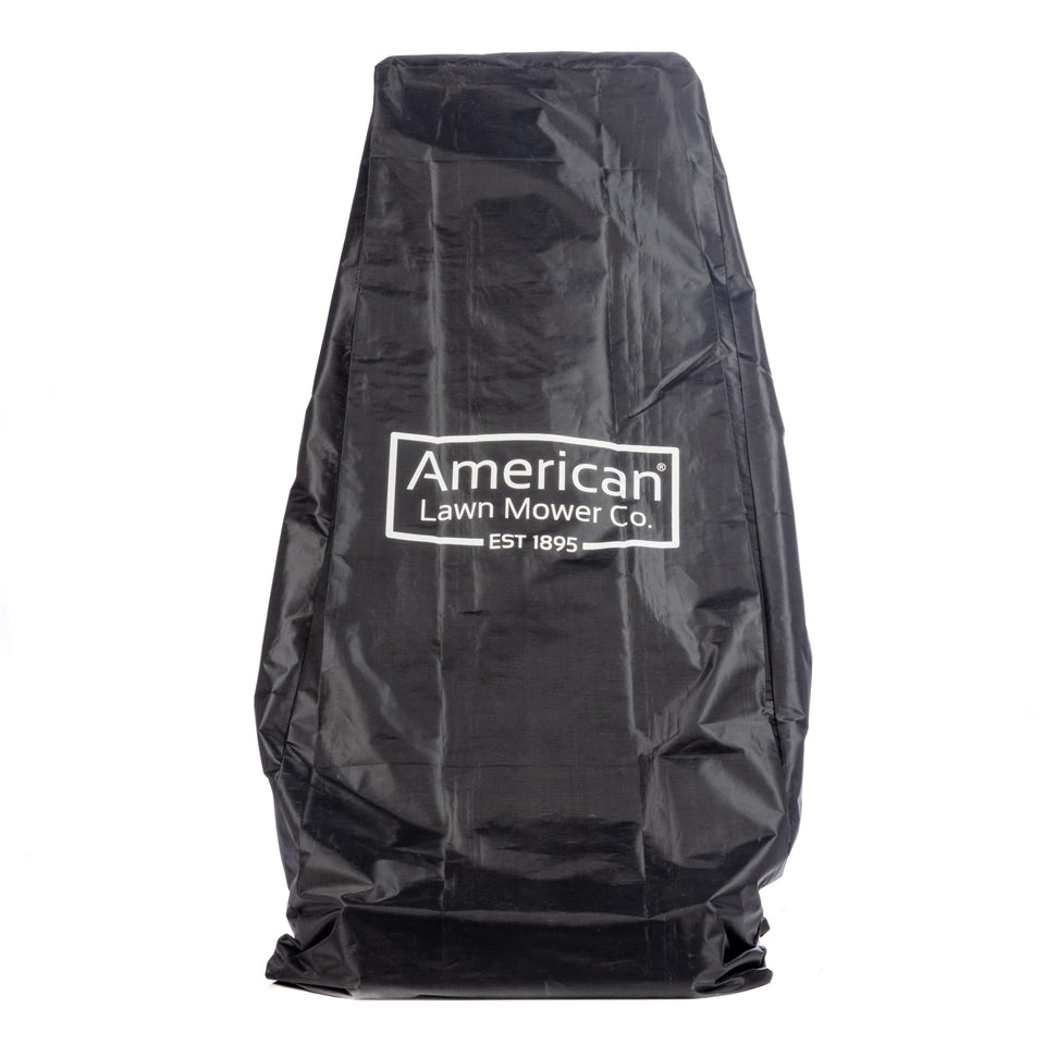 American Lawn Mower Company reel mower storage bag protects equipment in black
