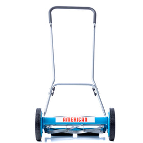 In-use yard scene with American Lawn Mower Company 2815-18 for medium lawn