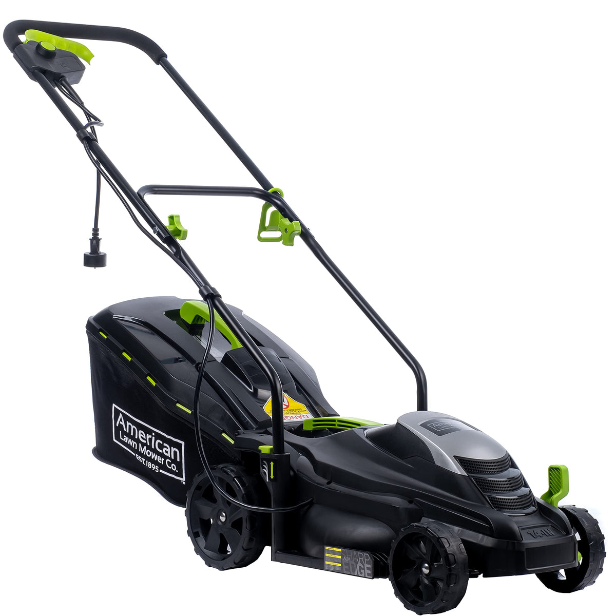 American Lawn Mower Company 50514 corded-electric design provides reliable power without gas.