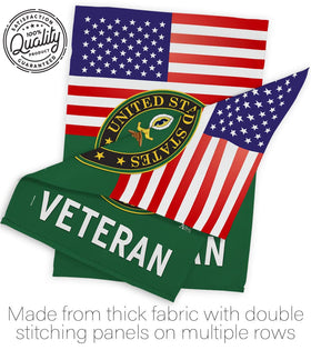 Americana Home & Garden Jake Bosa artwork flag adds unique design flair.