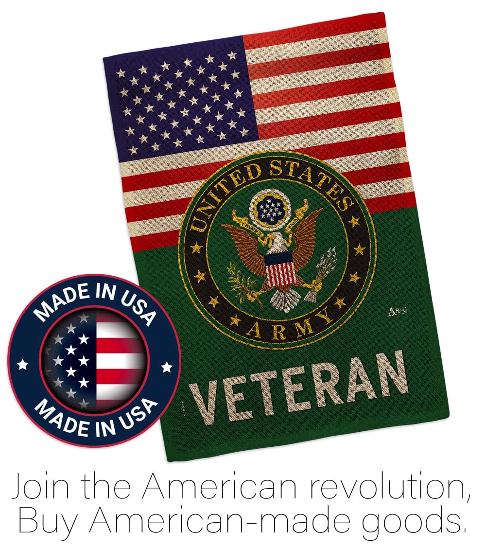 Americana Home & Garden made-in-USA flag showcasing durable craftsmanship.