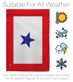 Americana Home & Garden made-in-USA flag crafted in California