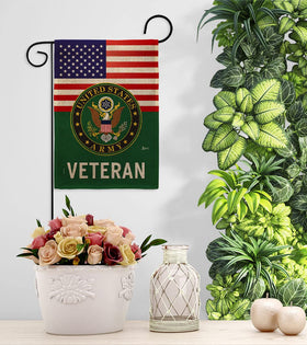 Americana Home & Garden veteran gifts flag for retirement or remembrance.