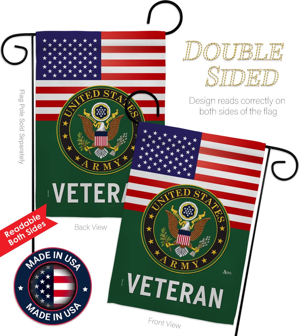 Americana Home & Garden weather-resistant three-layer flag built for outdoor use.