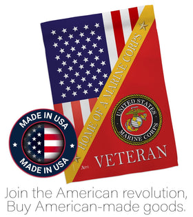 Americana Home & Garden eco-friendly inks keep flag colors vibrant.
