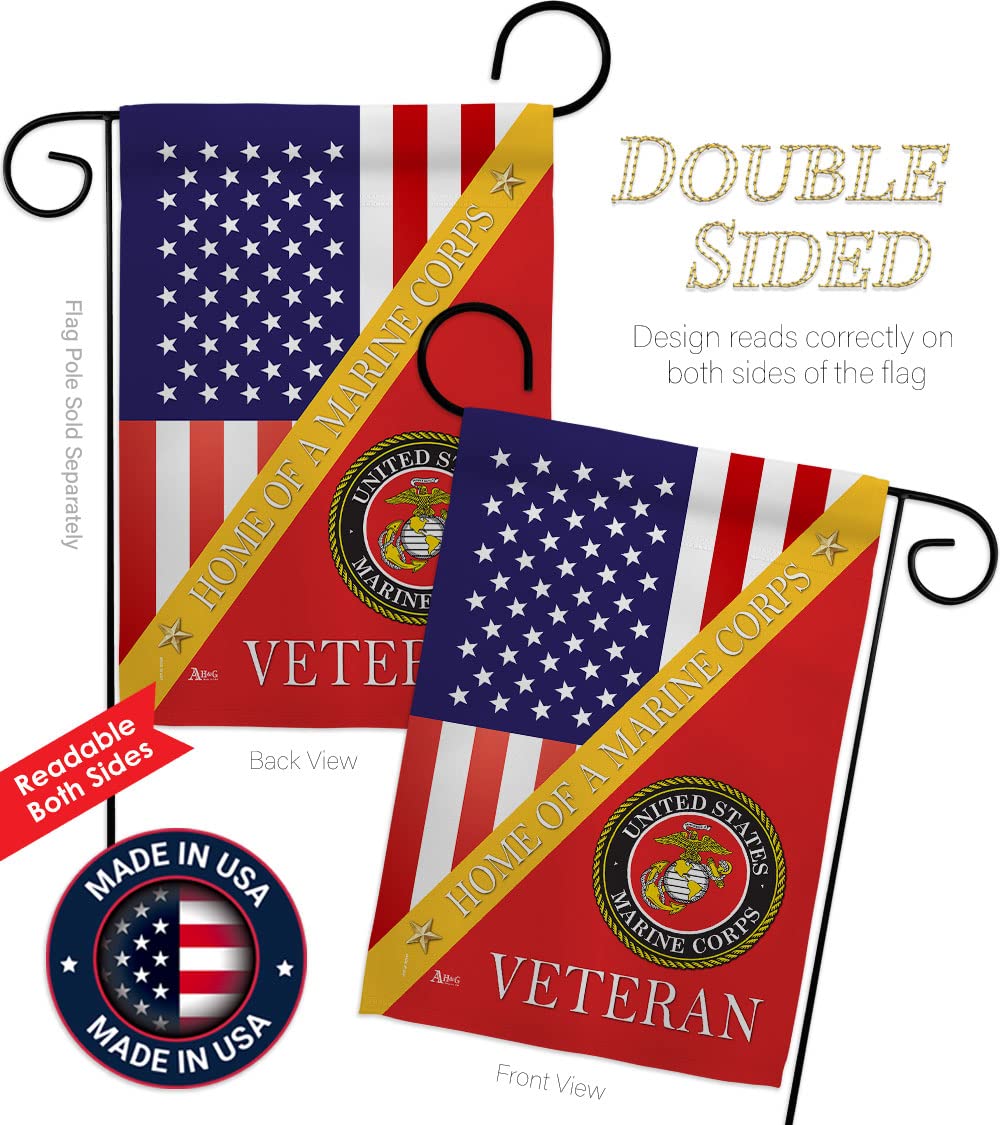 Americana Home & Garden flag made in USA, crafted from thick polyester for lasting weather performance.
