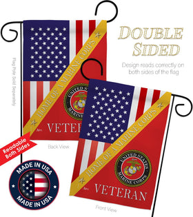 Americana Home & Garden flag made in USA, crafted from thick polyester for lasting weather performance.