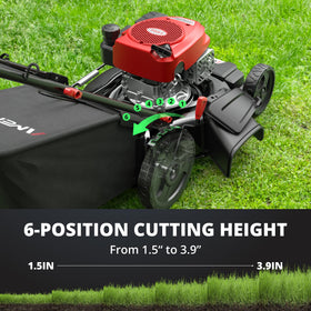 AMERISUN large wheels enhance stability and ease of movement.