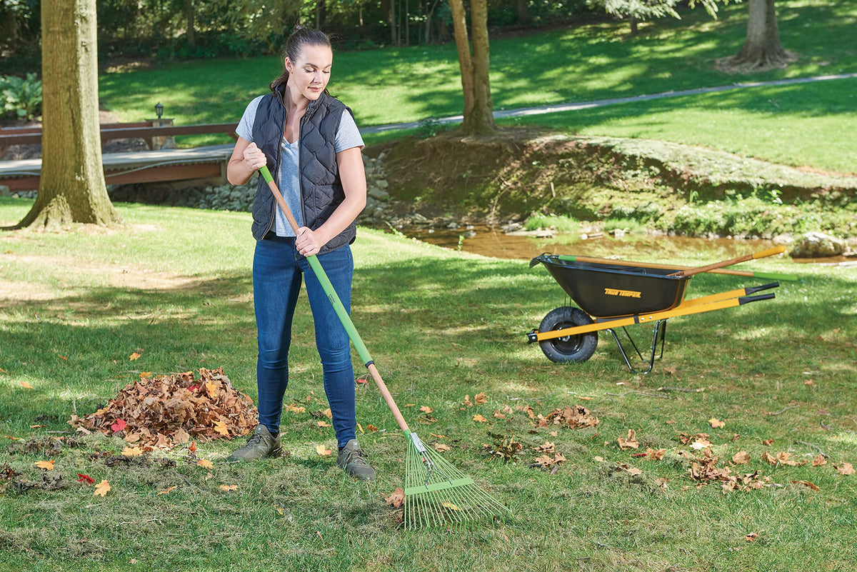 AMES long-lasting yard tool ideal for thorough lawn maintenance.