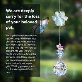 AMETHUARTZ dog-lover-suncatcher-ornament celebrates loyal companionship.