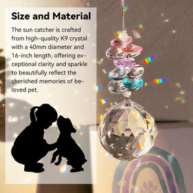 AMETHUARTZ hanging-rainbow-prism decor brightens spaces near windows.