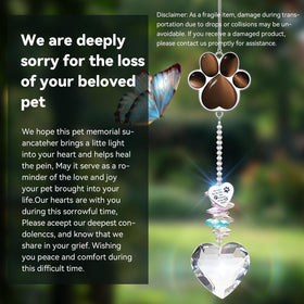 AMETHUARTZ crystal pendant and paw charm capture cherished memories