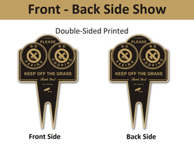 Amexiu yard sign stand for easy mounting and stable outdoor use