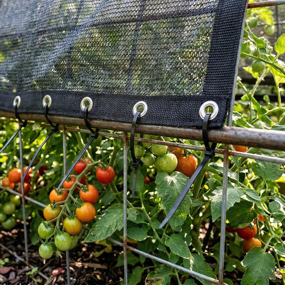 Amgo 3-year warranty shade cloth, reliable shade solution for gardens.
